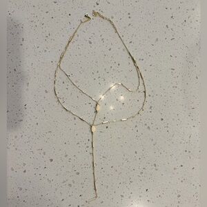 Kendra Scott Adelia Y Necklace Gold Layered